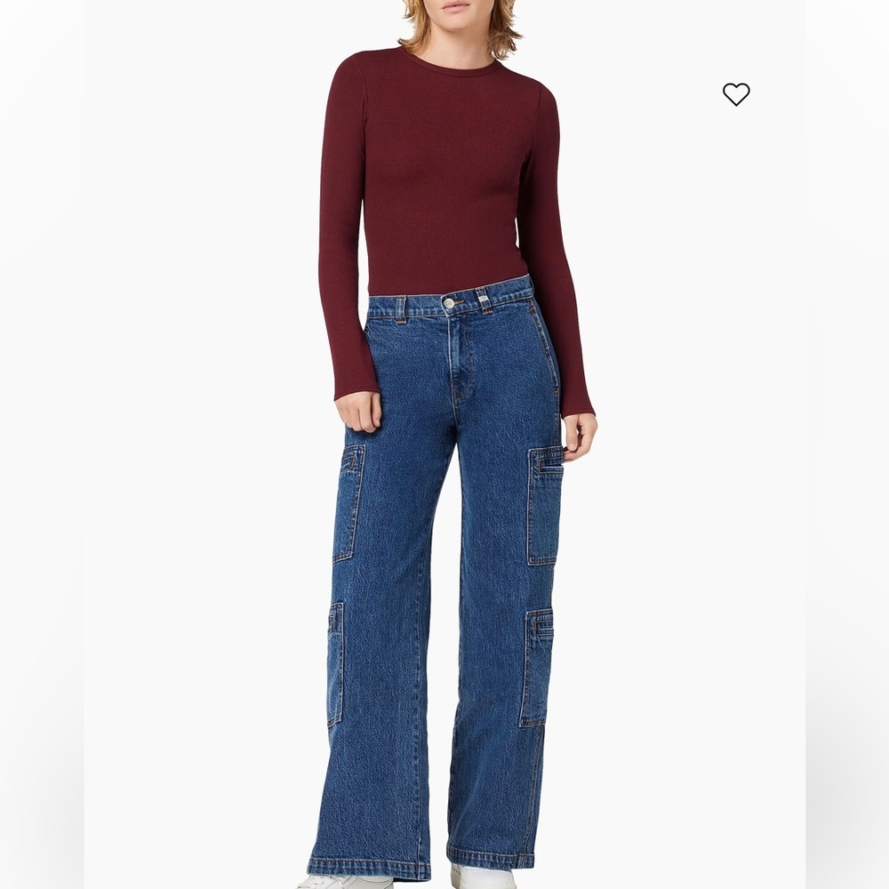 Hudson Jeans
Wide-Leg Cargo Jeans